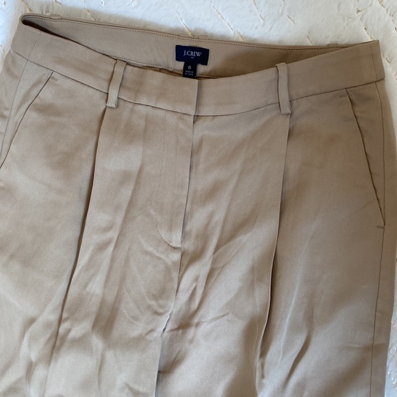 NWT,J-Crew Pleated wide leg pant Size 6 - Picture 3 of 13
